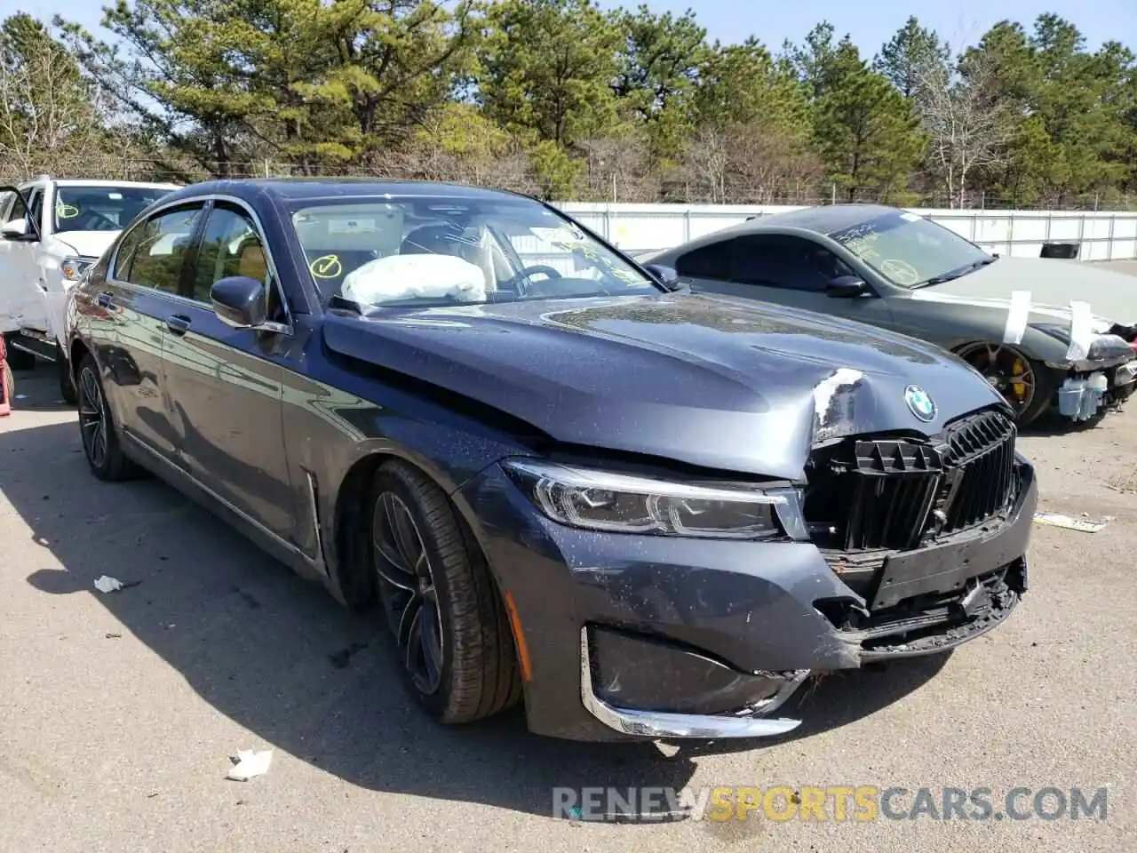 1 Photograph of a damaged car WBA7U2C02LGJ59234 BMW 7 SERIES 2020