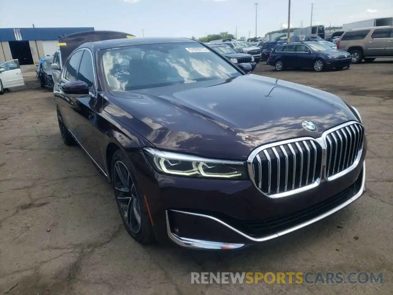 1 Photograph of a damaged car WBA7U2C02LGM27036 BMW 7 SERIES 2020