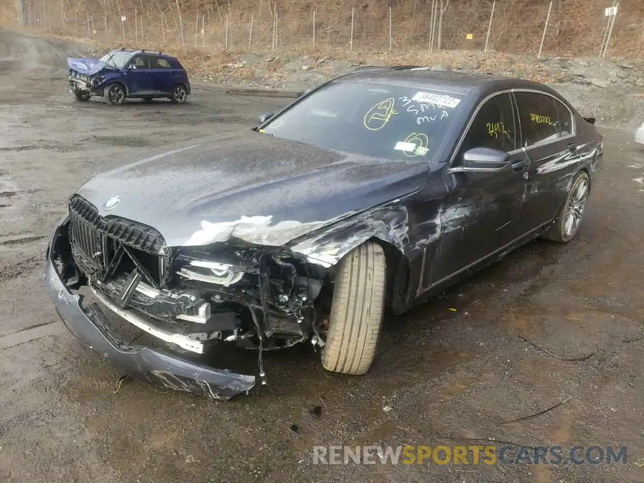 2 Photograph of a damaged car WBA7U2C03LGJ59291 BMW 7 SERIES 2020