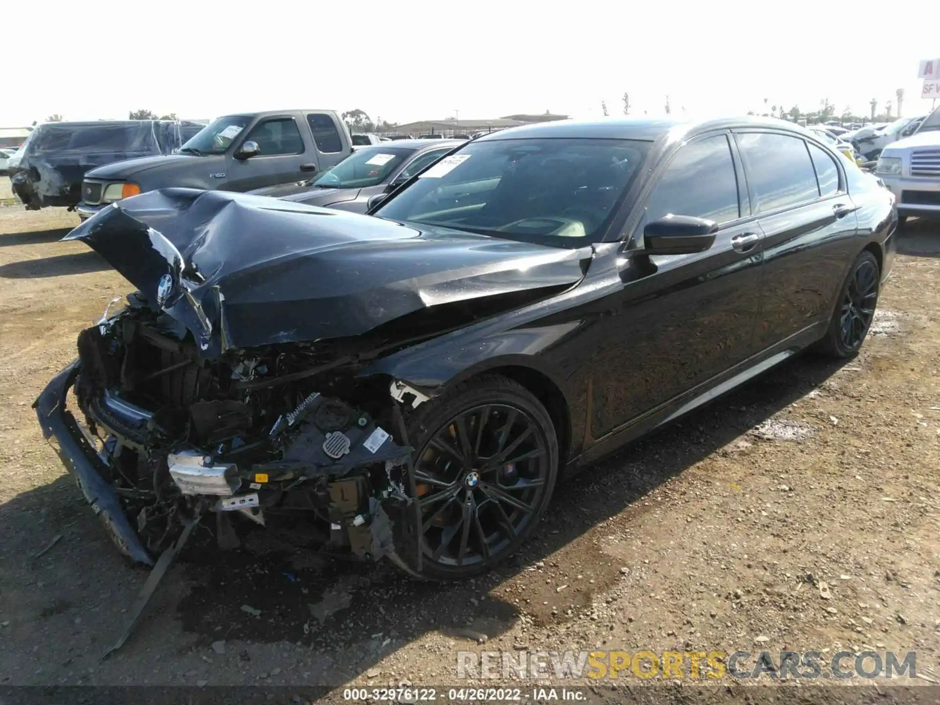 2 Photograph of a damaged car WBA7U2C03LGJ59307 BMW 7 SERIES 2020