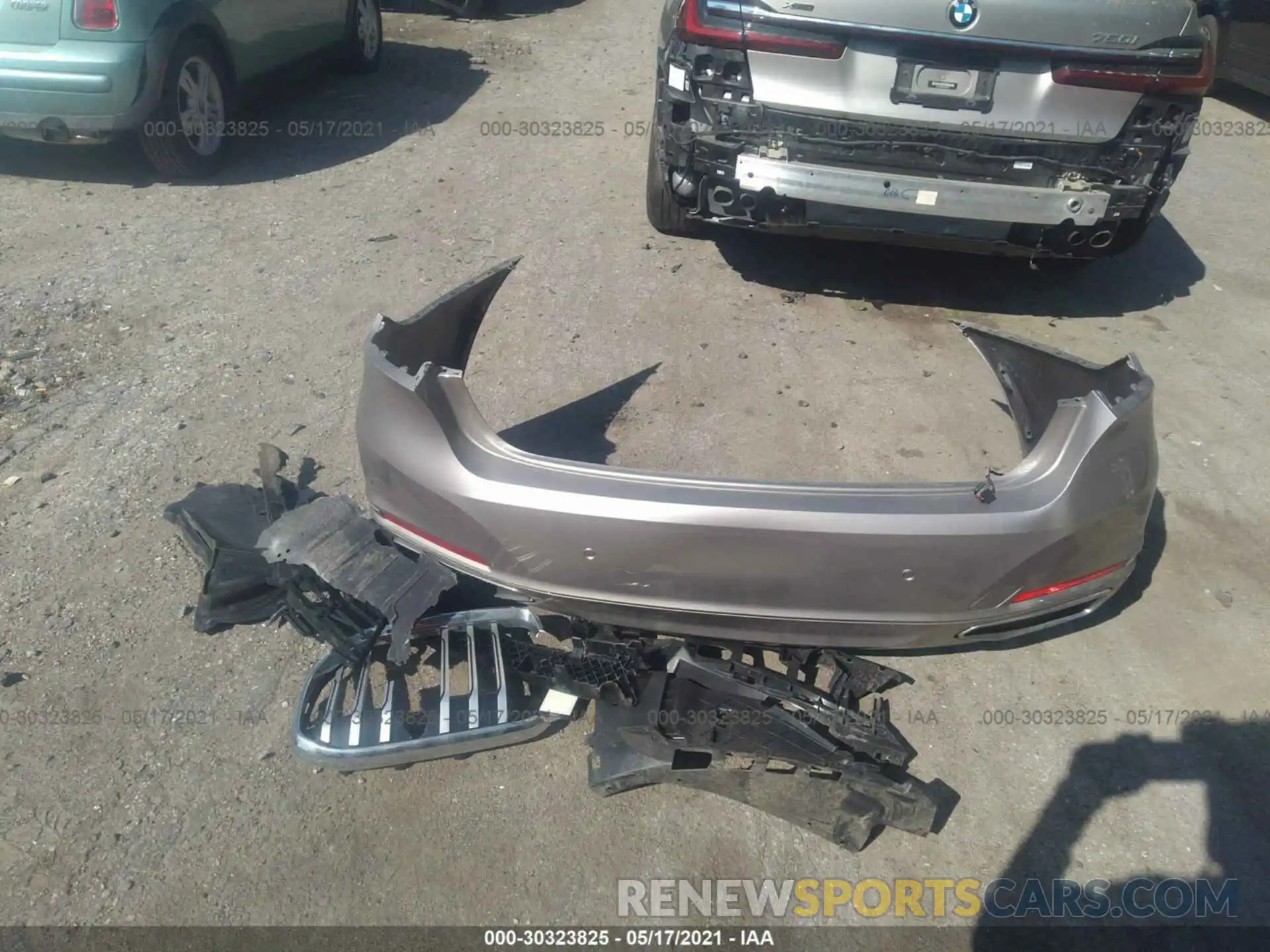 12 Фотография поврежденного автомобиля WBA7U2C04LBX84764 BMW 7 SERIES 2020