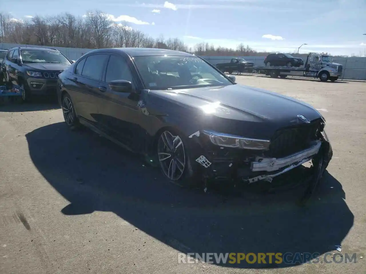 1 Photograph of a damaged car WBA7U2C04LGJ59767 BMW 7 SERIES 2020