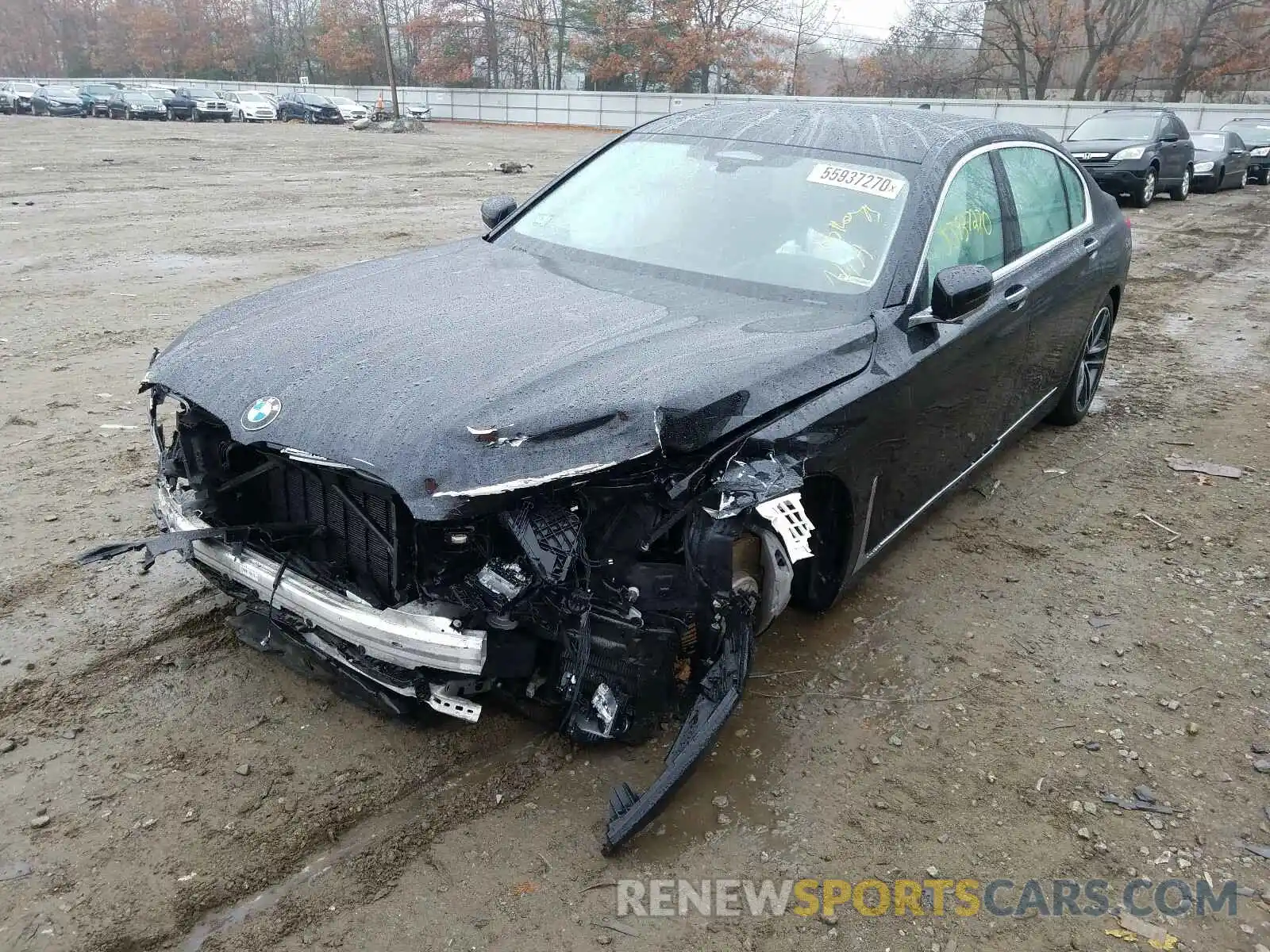 2 Photograph of a damaged car WBA7U2C04LGJ59882 BMW 7 SERIES 2020