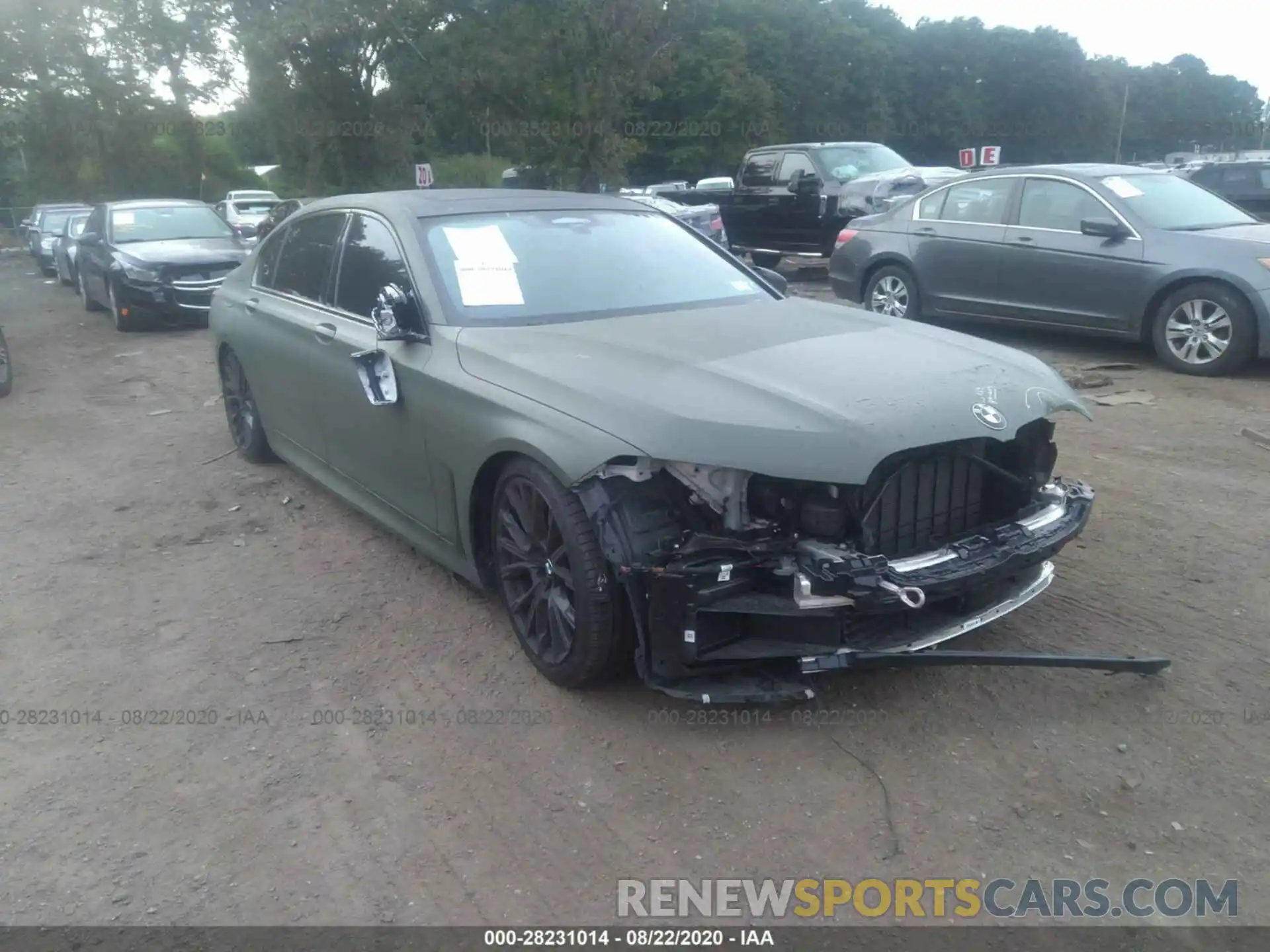 1 Photograph of a damaged car WBA7U2C04LGM27801 BMW 7 SERIES 2020