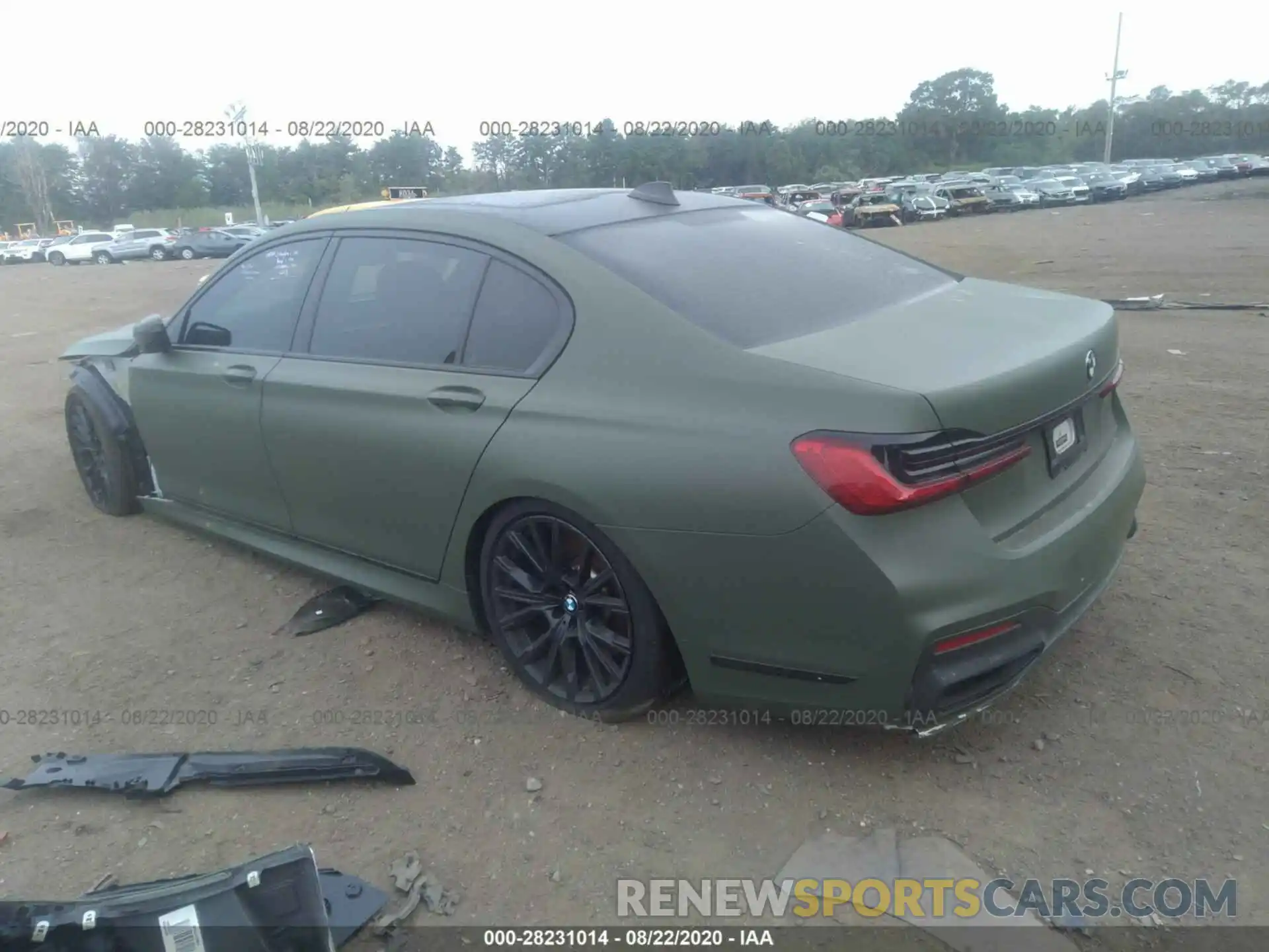 3 Photograph of a damaged car WBA7U2C04LGM27801 BMW 7 SERIES 2020