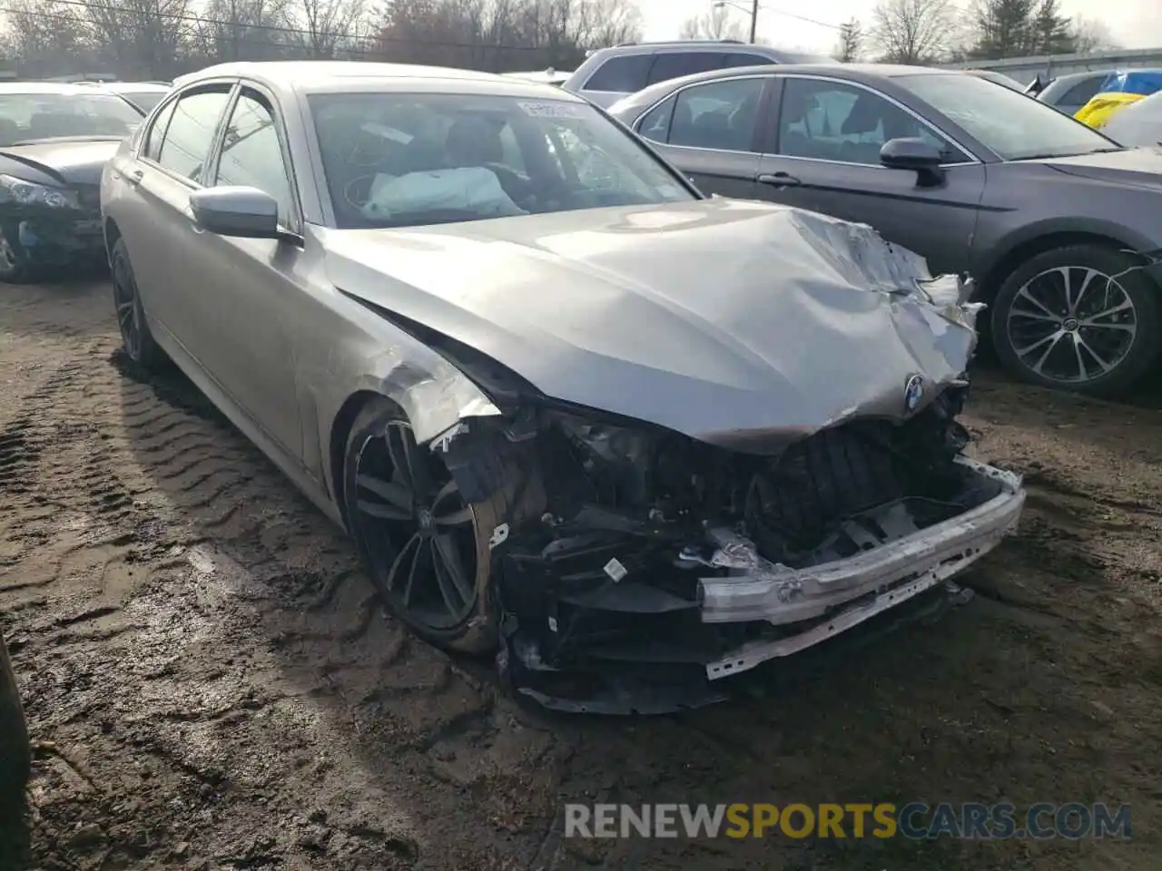 1 Photograph of a damaged car WBA7U2C05LGJ59681 BMW 7 SERIES 2020