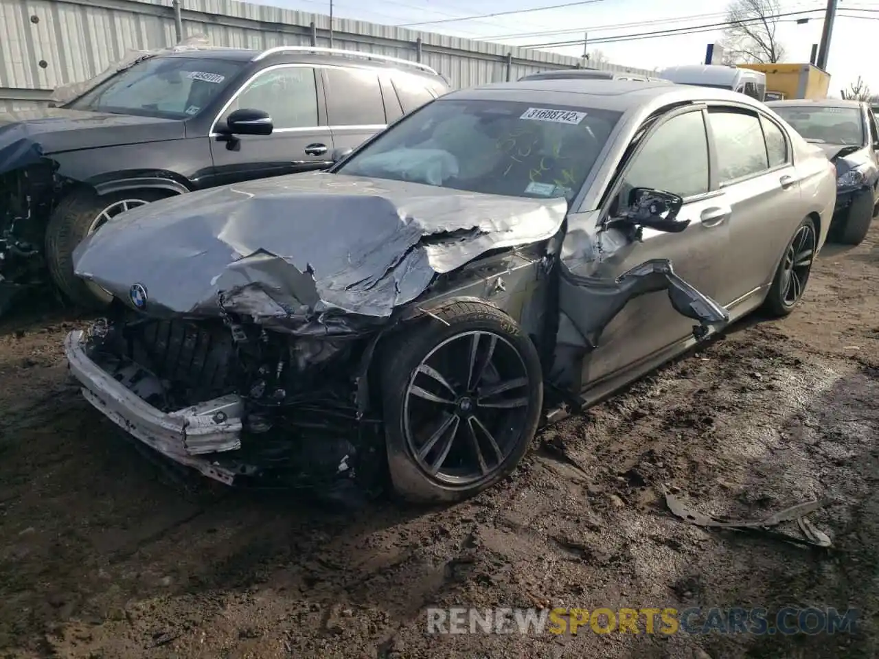 2 Photograph of a damaged car WBA7U2C05LGJ59681 BMW 7 SERIES 2020