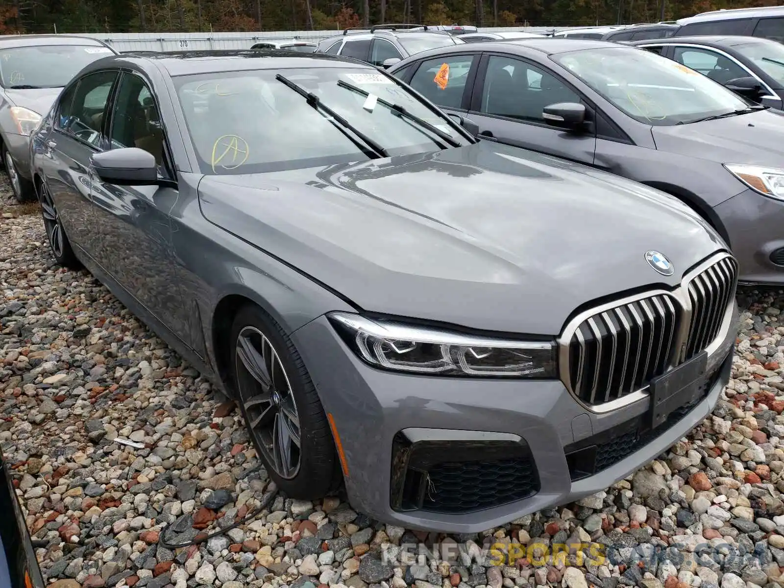 1 Photograph of a damaged car WBA7U2C06LGJ59673 BMW 7 SERIES 2020