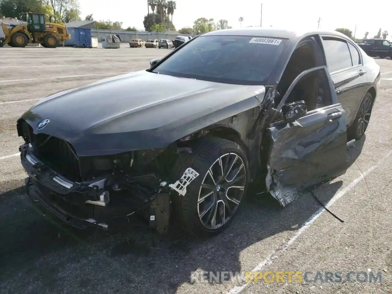 2 Photograph of a damaged car WBA7U2C07LGJ59892 BMW 7 SERIES 2020