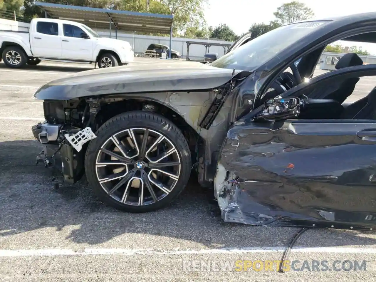 9 Фотография поврежденного автомобиля WBA7U2C07LGJ59892 BMW 7 SERIES 2020