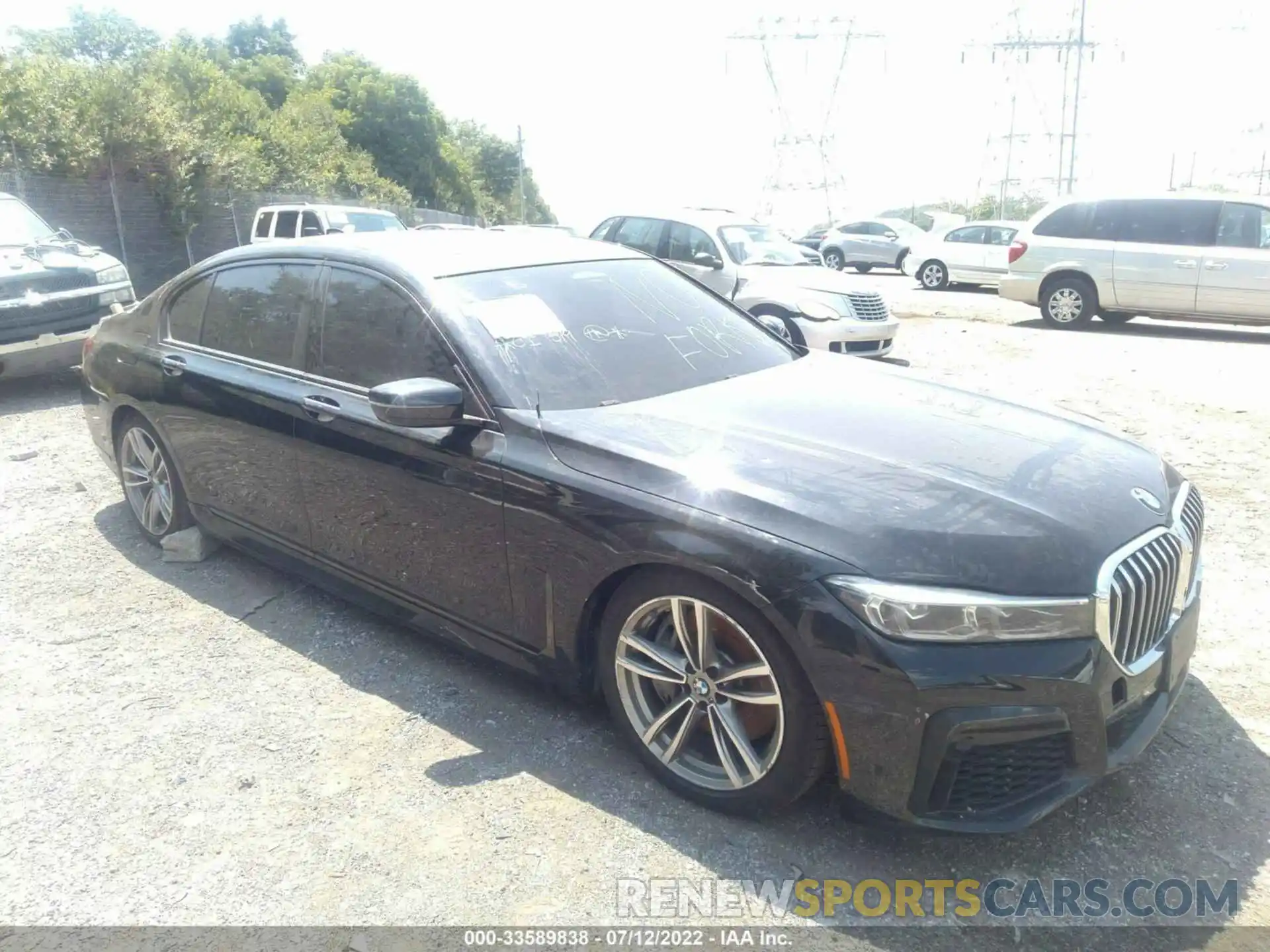 1 Photograph of a damaged car WBA7U2C08LBX84752 BMW 7 SERIES 2020