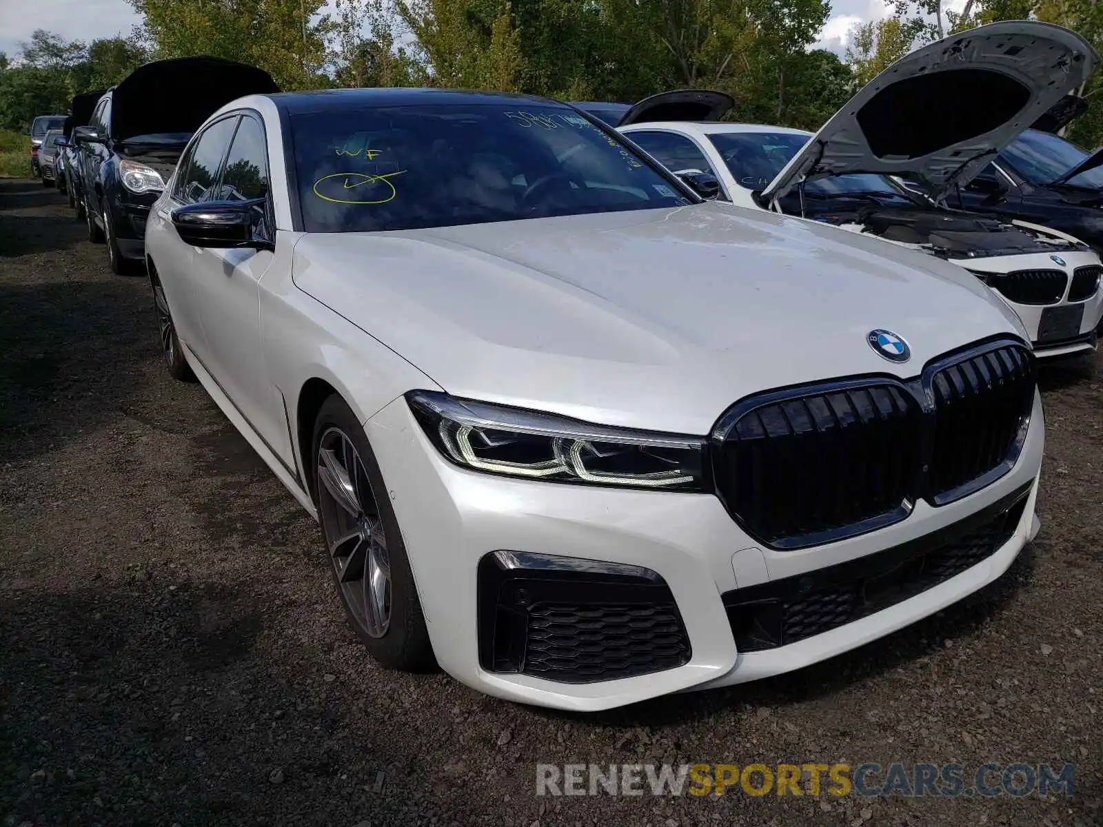 1 Photograph of a damaged car WBA7U2C08LGJ59433 BMW 7 SERIES 2020