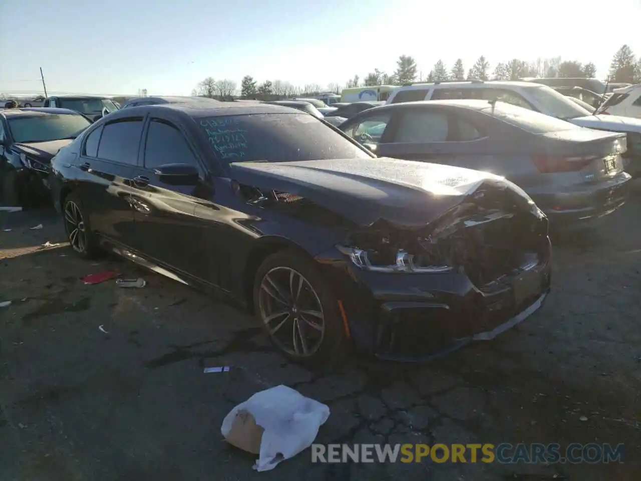 1 Photograph of a damaged car WBA7U2C08LGJ59562 BMW 7 SERIES 2020