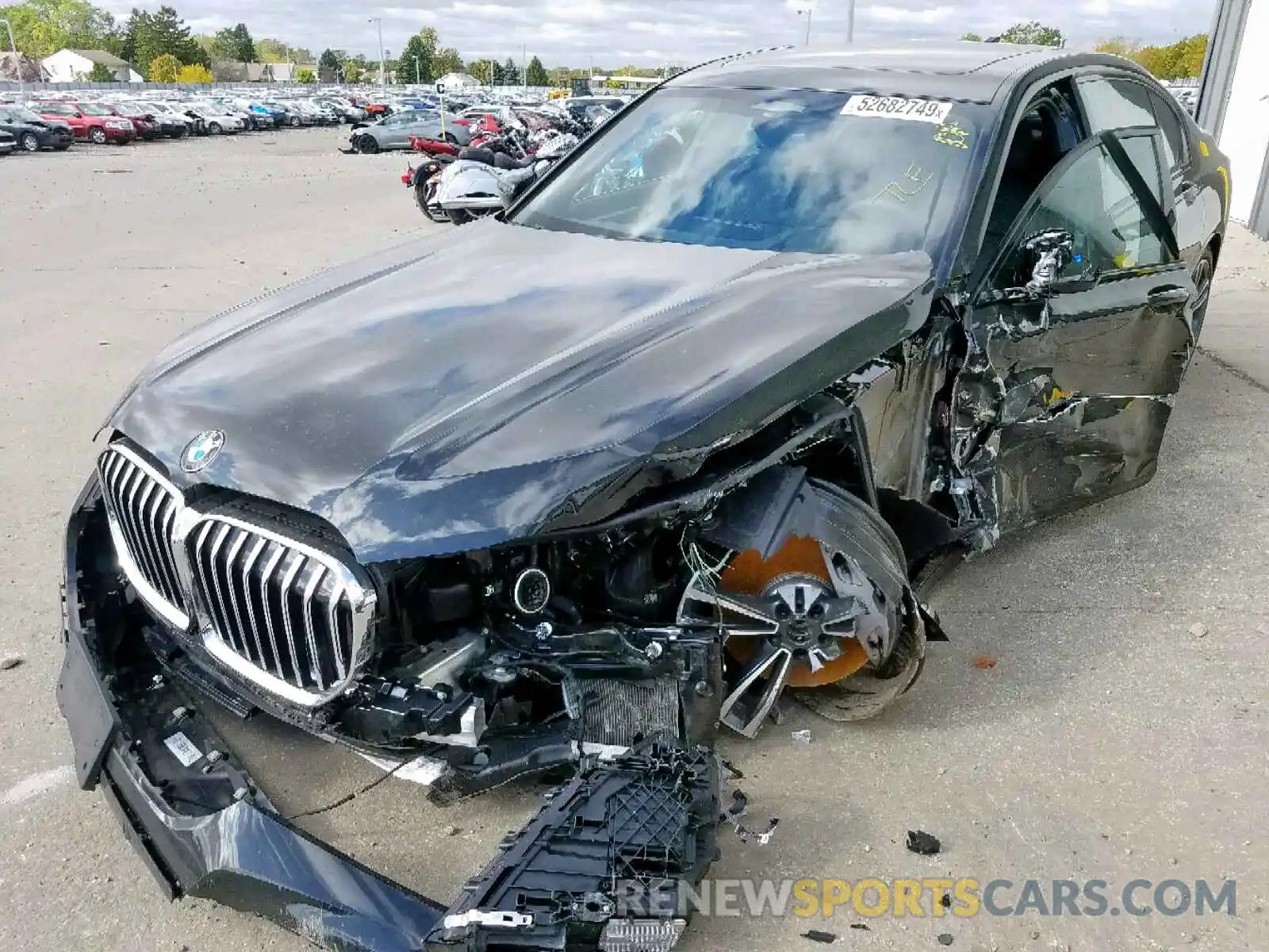 2 Фотография поврежденного автомобиля WBA7U2C09LGM27115 BMW 7 SERIES 2020