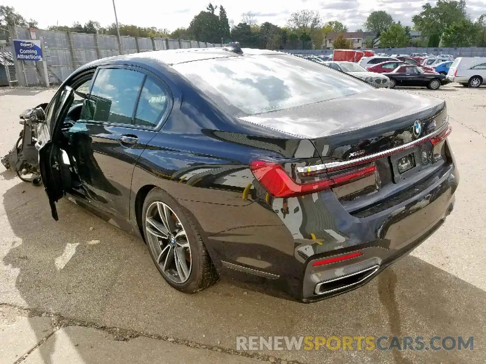 3 Фотография поврежденного автомобиля WBA7U2C09LGM27115 BMW 7 SERIES 2020
