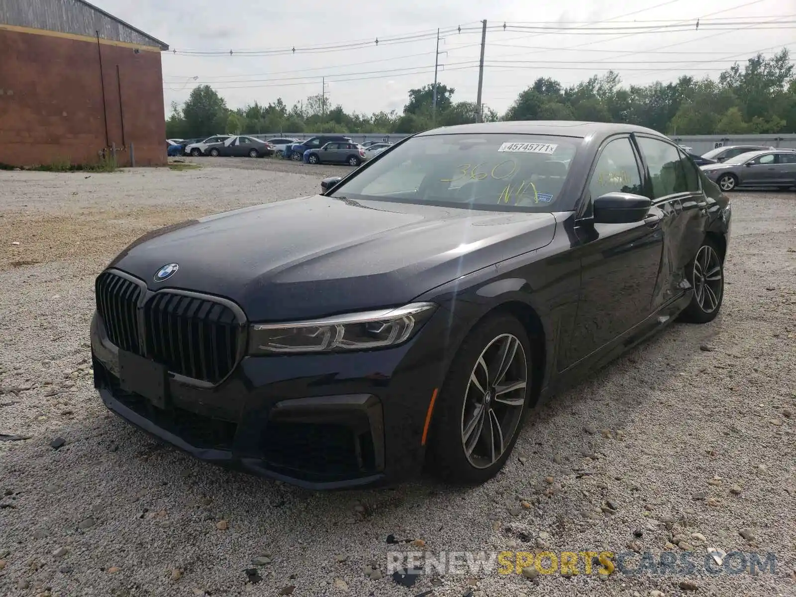 2 Photograph of a damaged car WBA7U2C09LGM27132 BMW 7 SERIES 2020