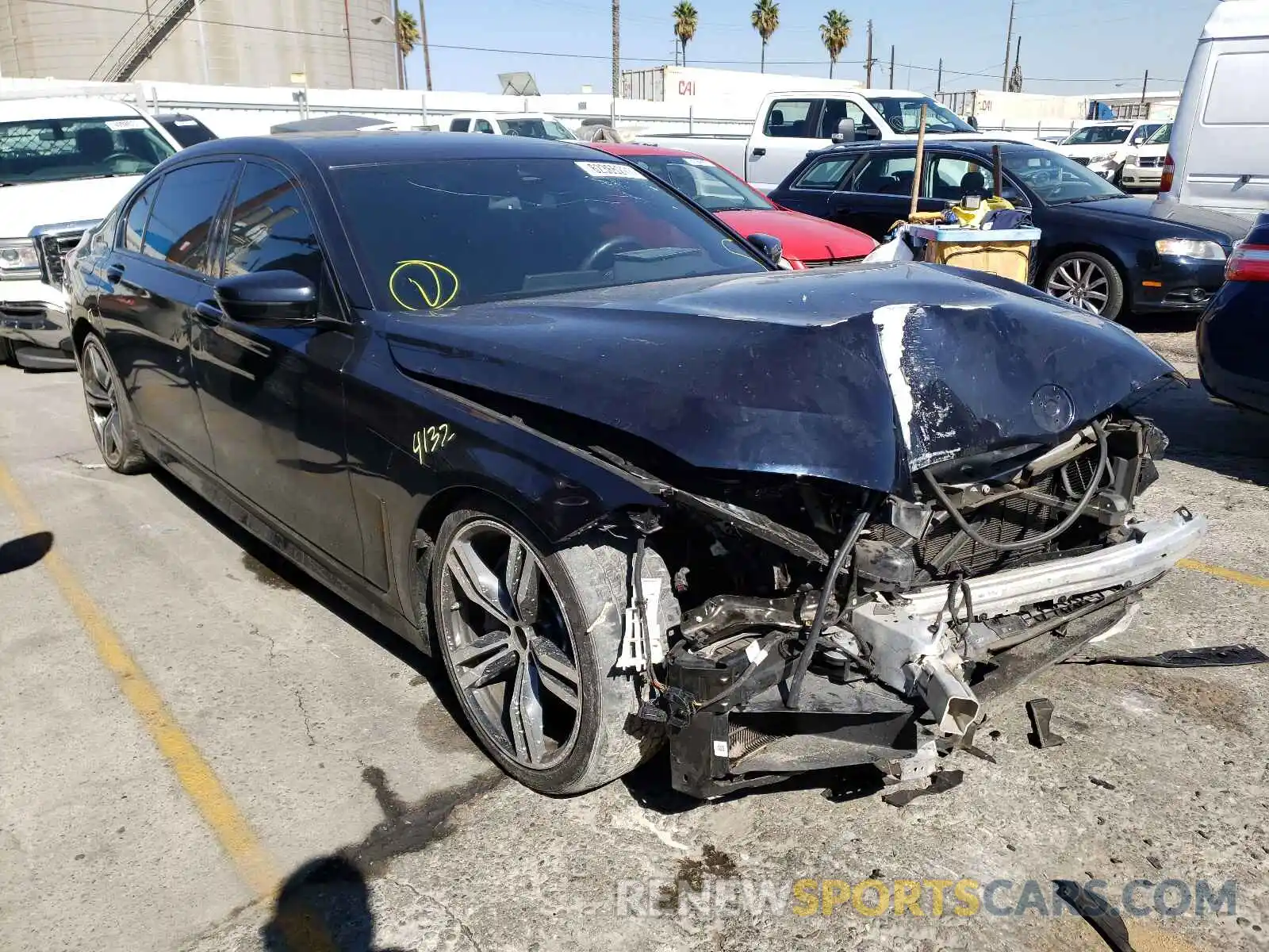 1 Photograph of a damaged car WBA7U2C0XLCD29687 BMW 7 SERIES 2020