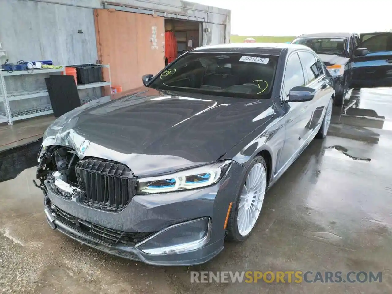 2 Photograph of a damaged car WBA7U2C12LBM62312 BMW 7 SERIES 2020