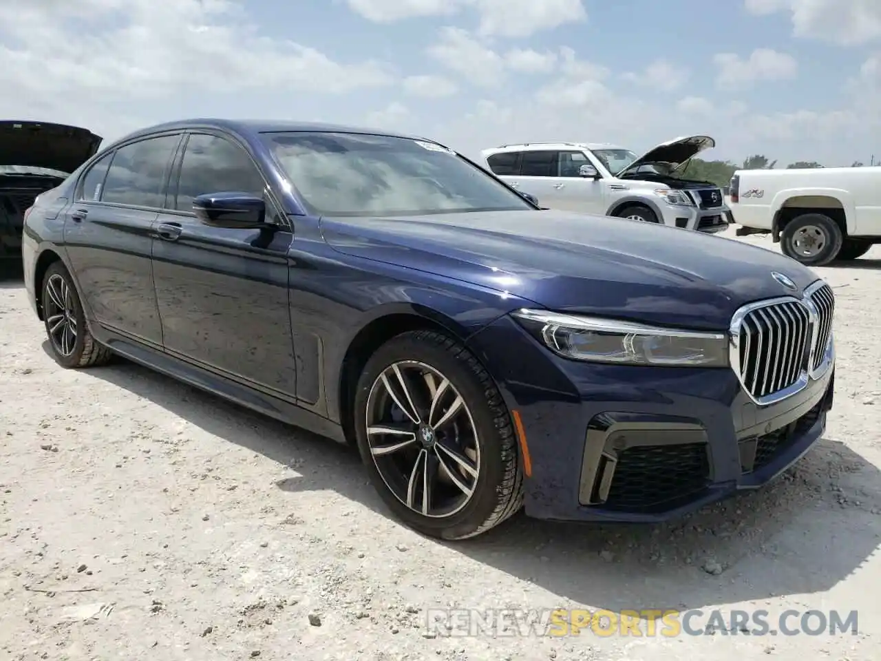 1 Photograph of a damaged car WBA7W4C06LBM70572 BMW 7 SERIES 2020