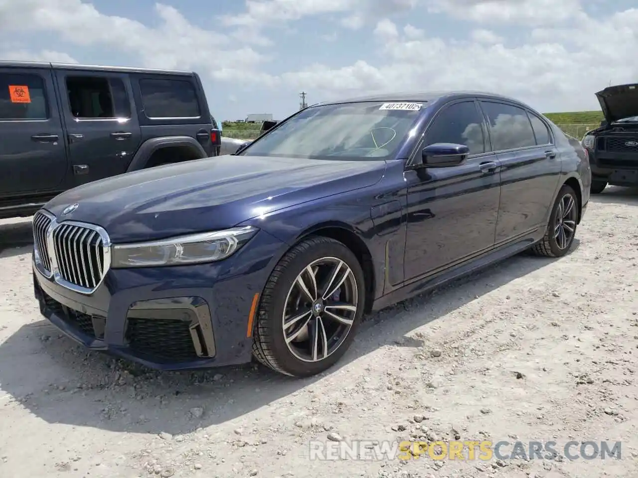 2 Photograph of a damaged car WBA7W4C06LBM70572 BMW 7 SERIES 2020