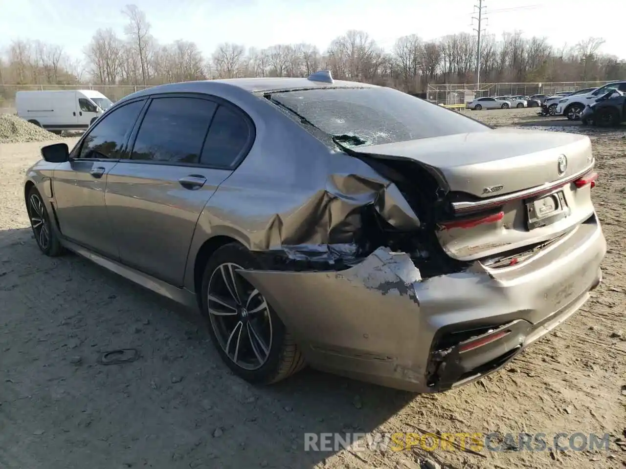 2 Photograph of a damaged car WBA7W4C07LCD18314 BMW 7 SERIES 2020