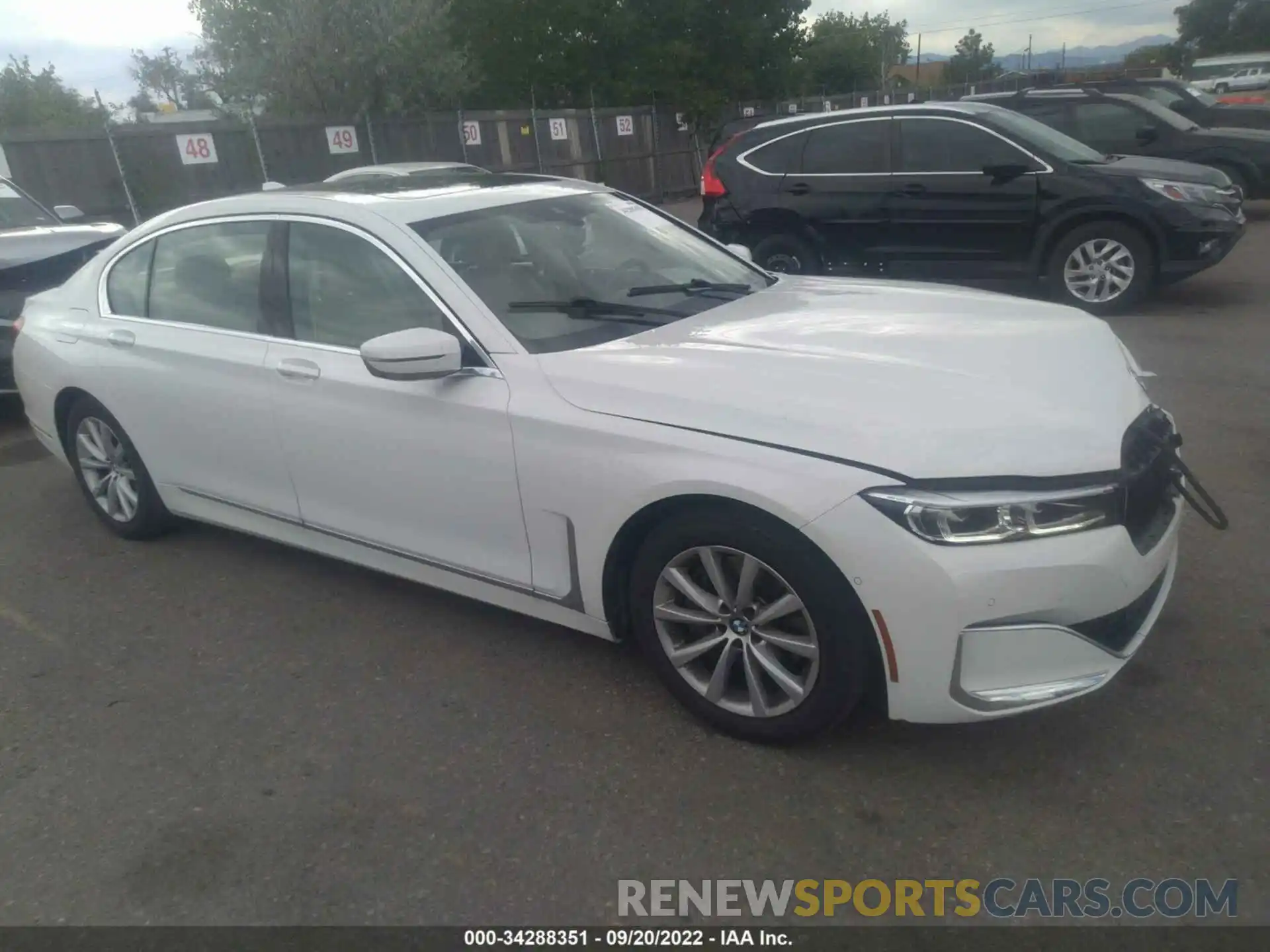 1 Photograph of a damaged car WBA7T2C00MCG32546 BMW 7 SERIES 2021