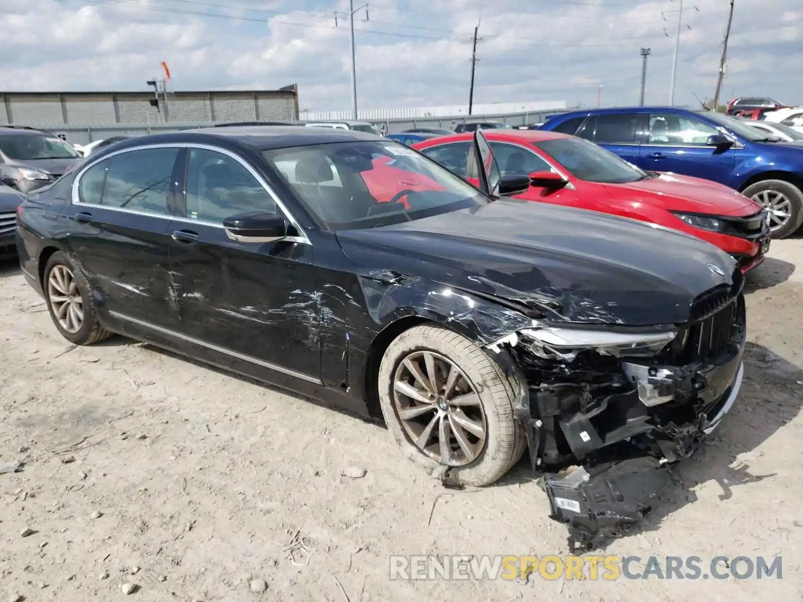 1 Photograph of a damaged car WBA7T2C01MCF38529 BMW 7 SERIES 2021