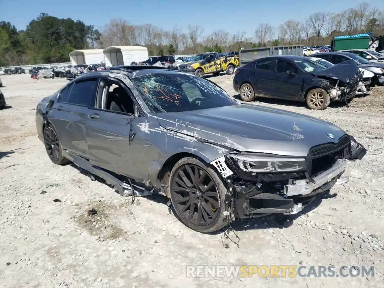 1 Photograph of a damaged car WBA7T2C02MCF12022 BMW 7 SERIES 2021