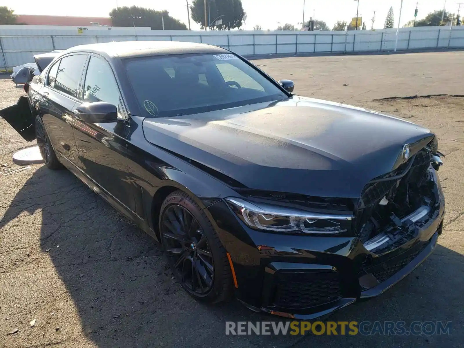 1 Photograph of a damaged car WBA7T2C02MCF97086 BMW 7 SERIES 2021