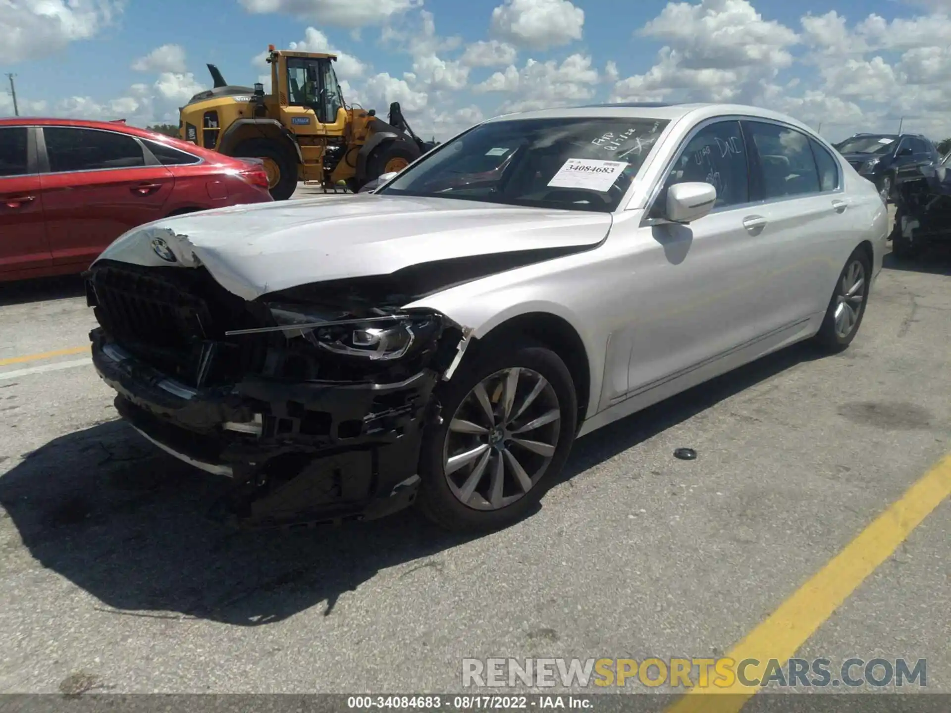 2 Photograph of a damaged car WBA7T2C02MCG37506 BMW 7 SERIES 2021