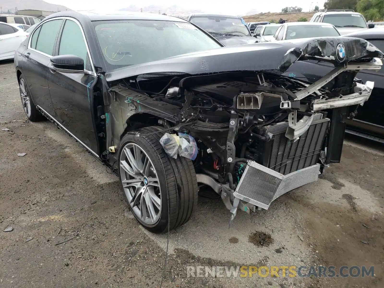1 Фотография поврежденного автомобиля WBA7T2C06MCE54674 BMW 7 SERIES 2021
