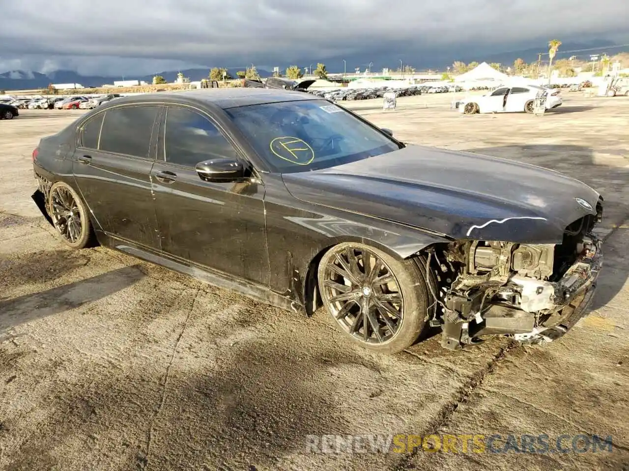 1 Photograph of a damaged car WBA7T2C06MCF04764 BMW 7 SERIES 2021