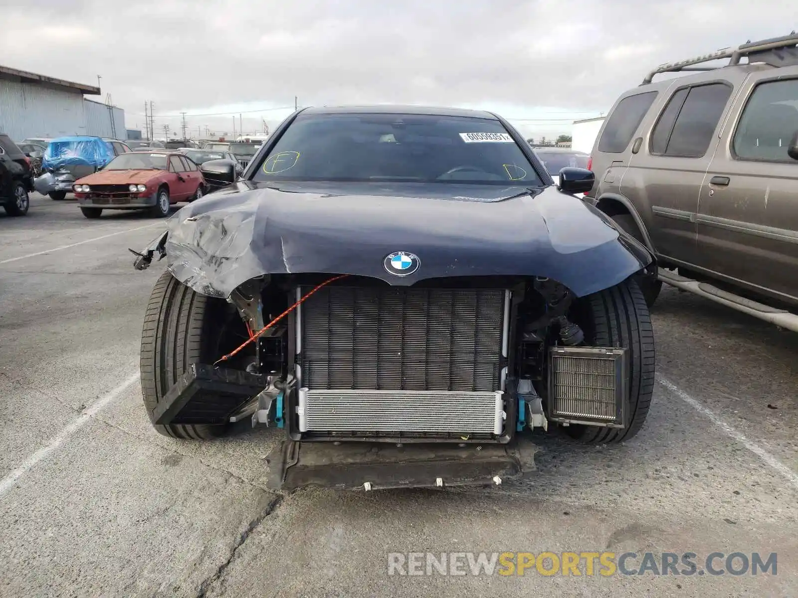 9 Photograph of a damaged car WBA7T2C08MCF68448 BMW 7 SERIES 2021