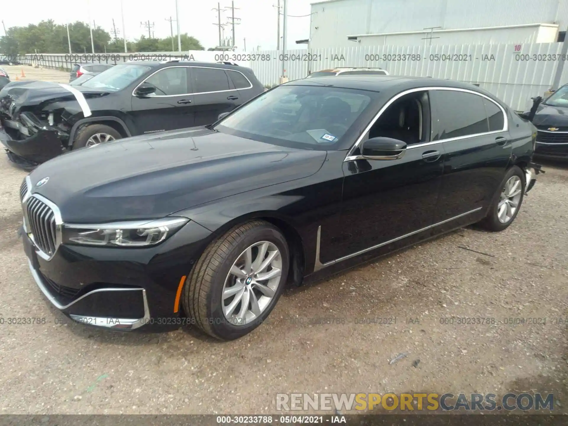 2 Photograph of a damaged car WBA7T2C08MCF89431 BMW 7 SERIES 2021