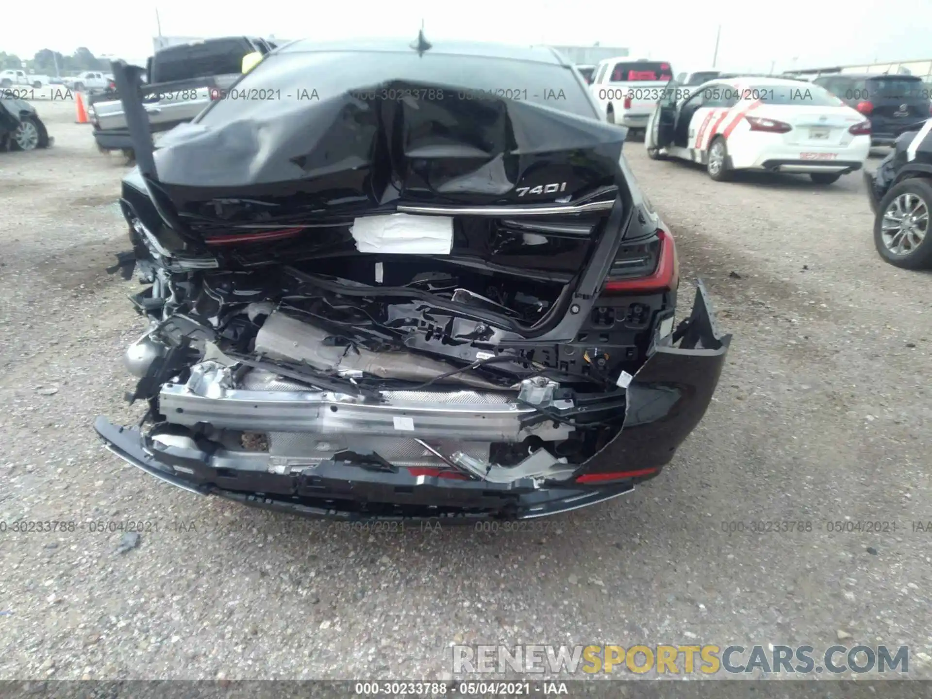 6 Photograph of a damaged car WBA7T2C08MCF89431 BMW 7 SERIES 2021