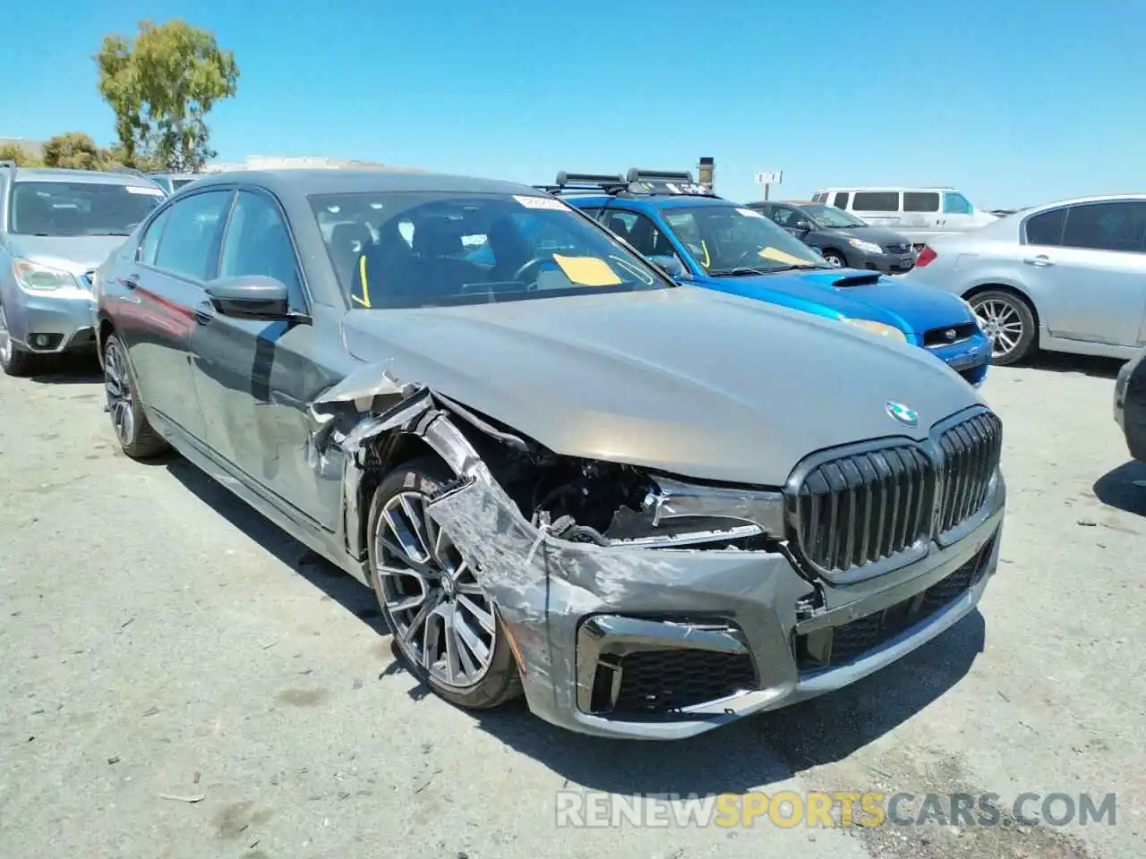 1 Photograph of a damaged car WBA7T2C09MCF65994 BMW 7 SERIES 2021