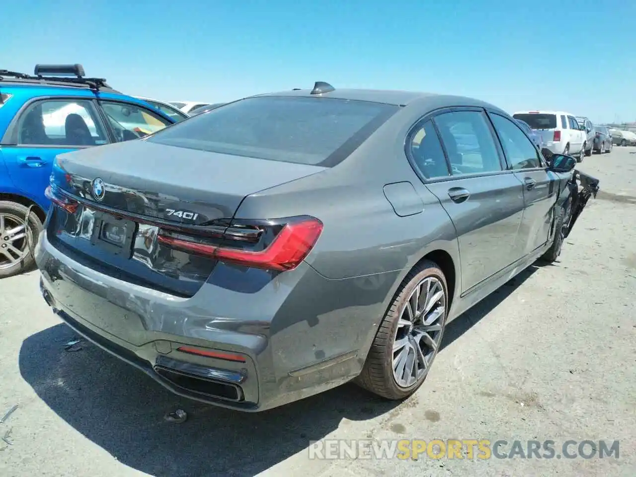 4 Photograph of a damaged car WBA7T2C09MCF65994 BMW 7 SERIES 2021