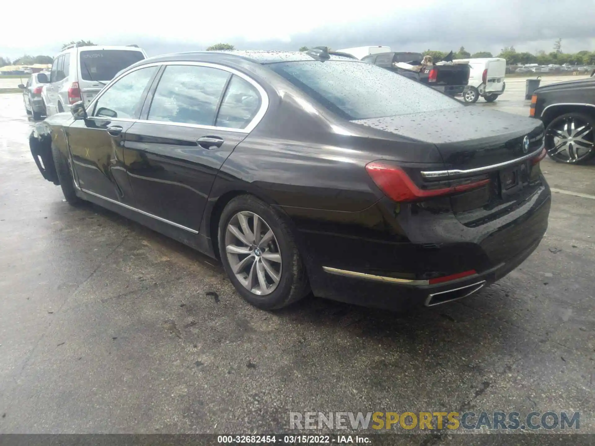 3 Photograph of a damaged car WBA7T2C0XMCF93397 BMW 7 SERIES 2021