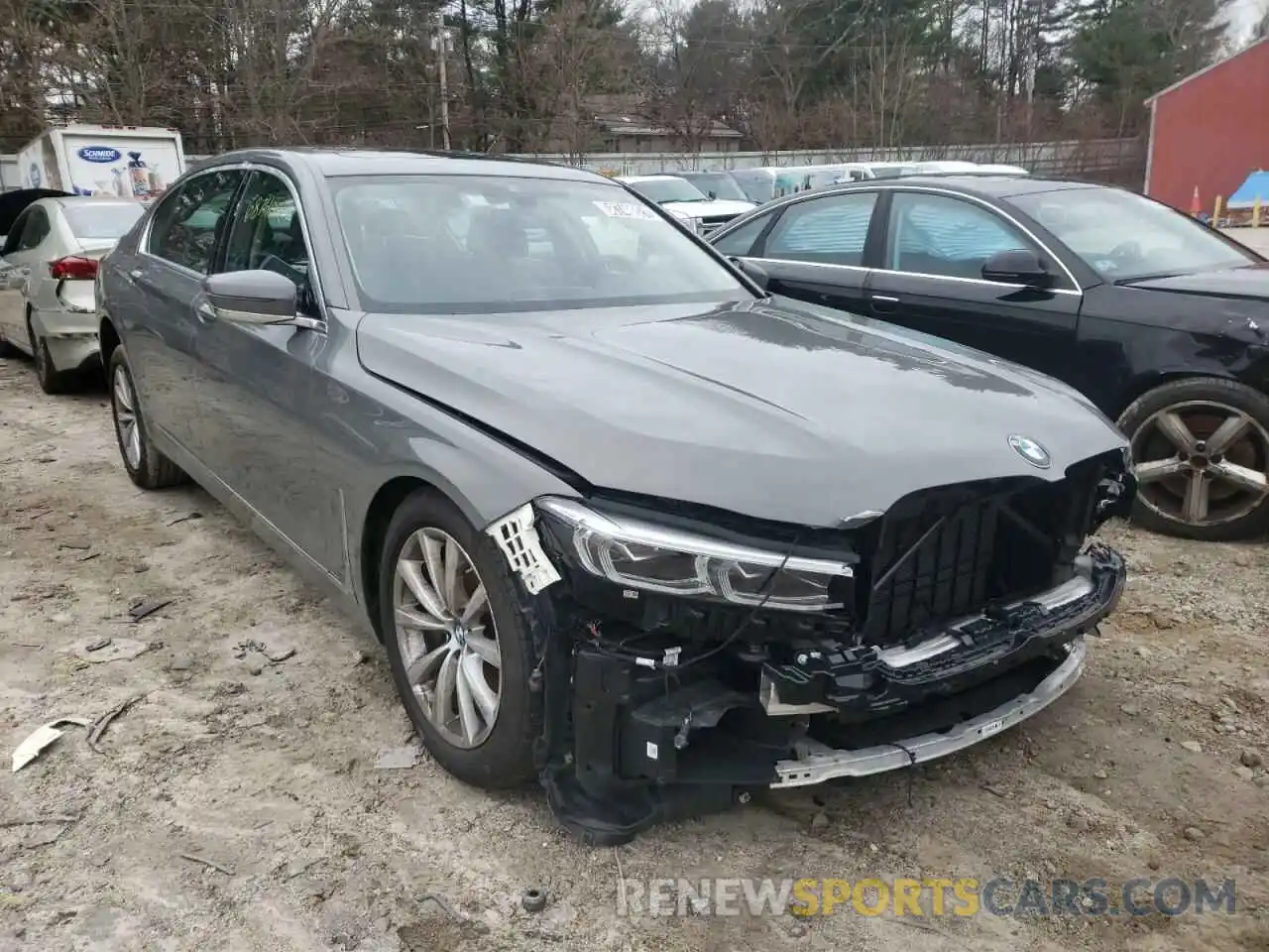 1 Photograph of a damaged car WBA7T4C03MCF91924 BMW 7 SERIES 2021