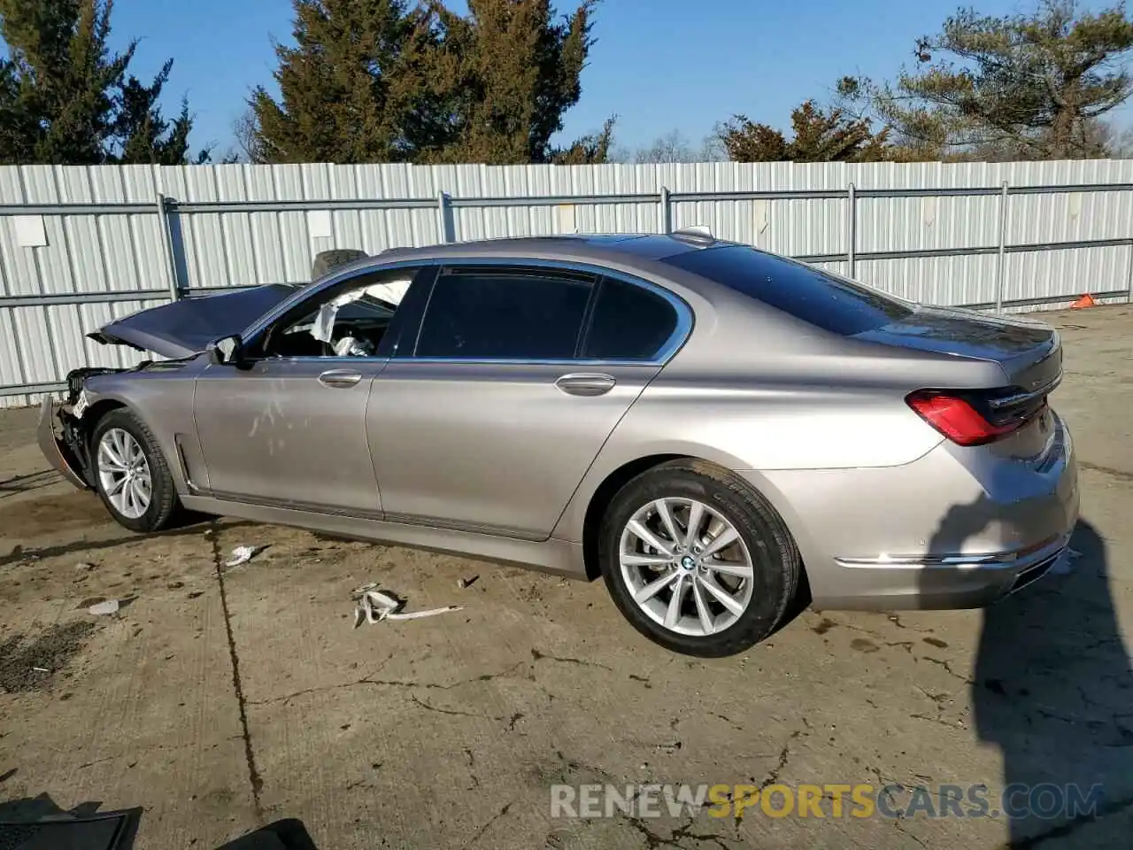 2 Photograph of a damaged car WBA7T4C04MCF67566 BMW 7 SERIES 2021