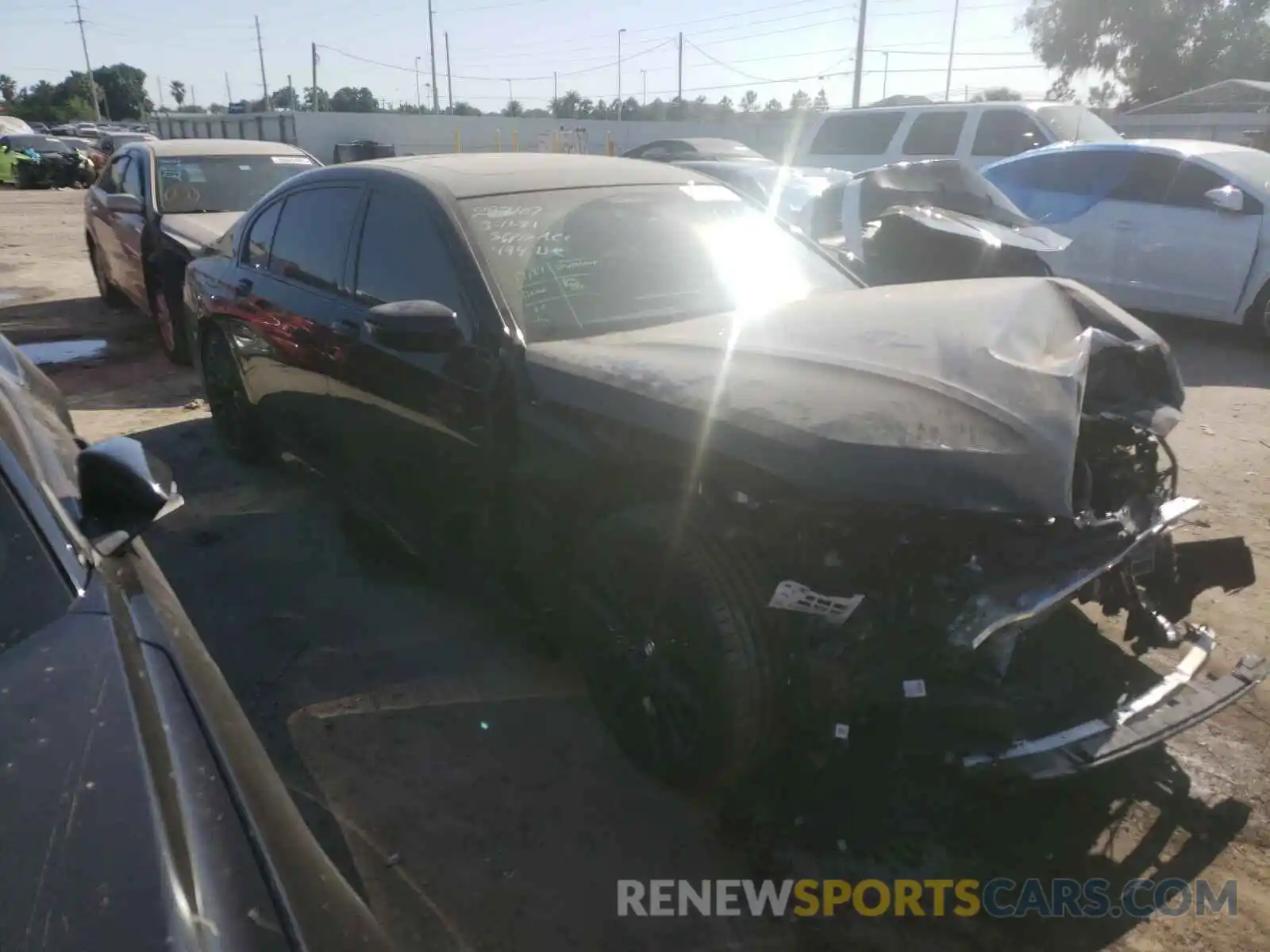 1 Photograph of a damaged car WBA7U2C00MCF70465 BMW 7 SERIES 2021