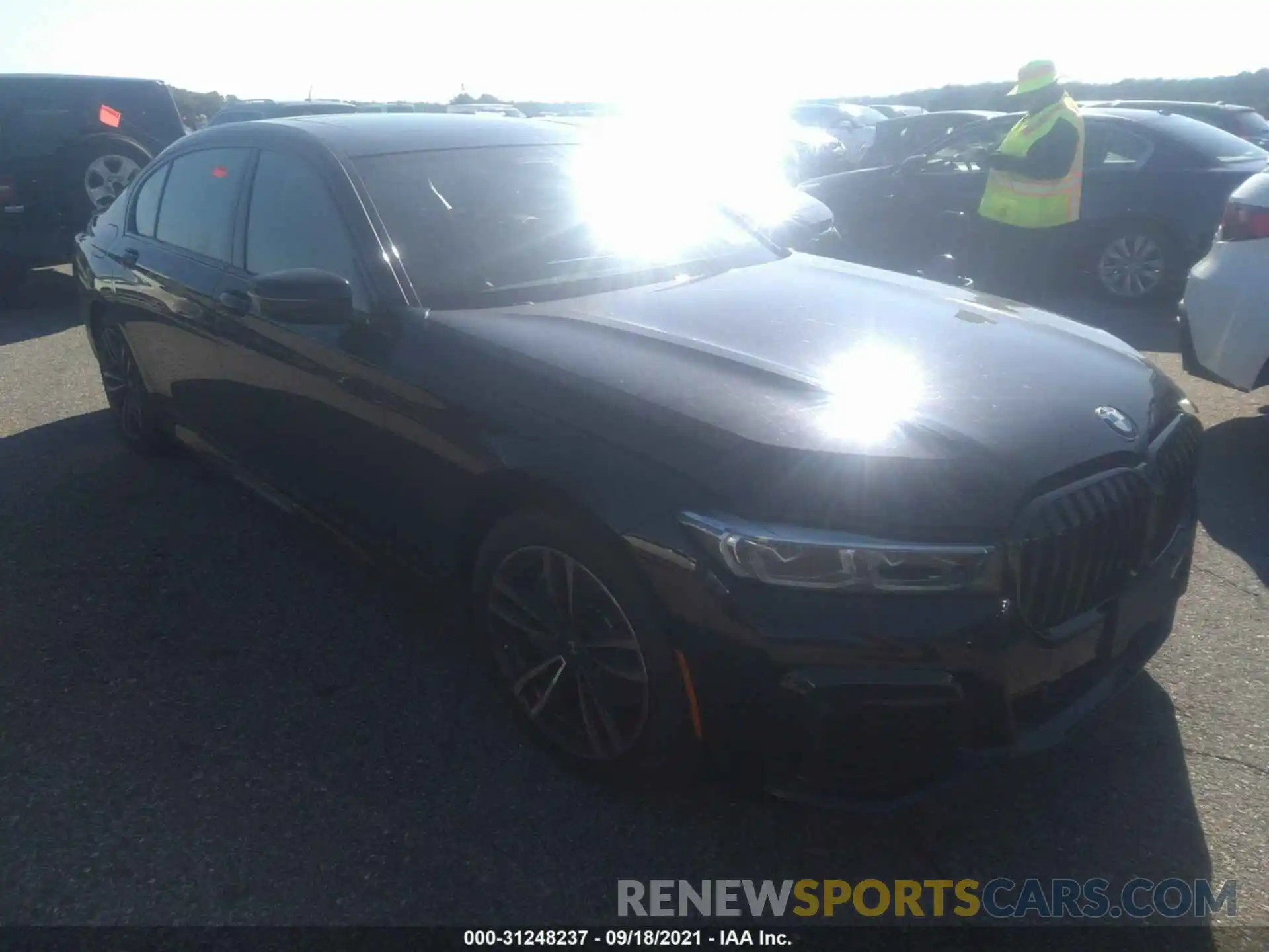 1 Photograph of a damaged car WBA7U2C00MCG46881 BMW 7 SERIES 2021