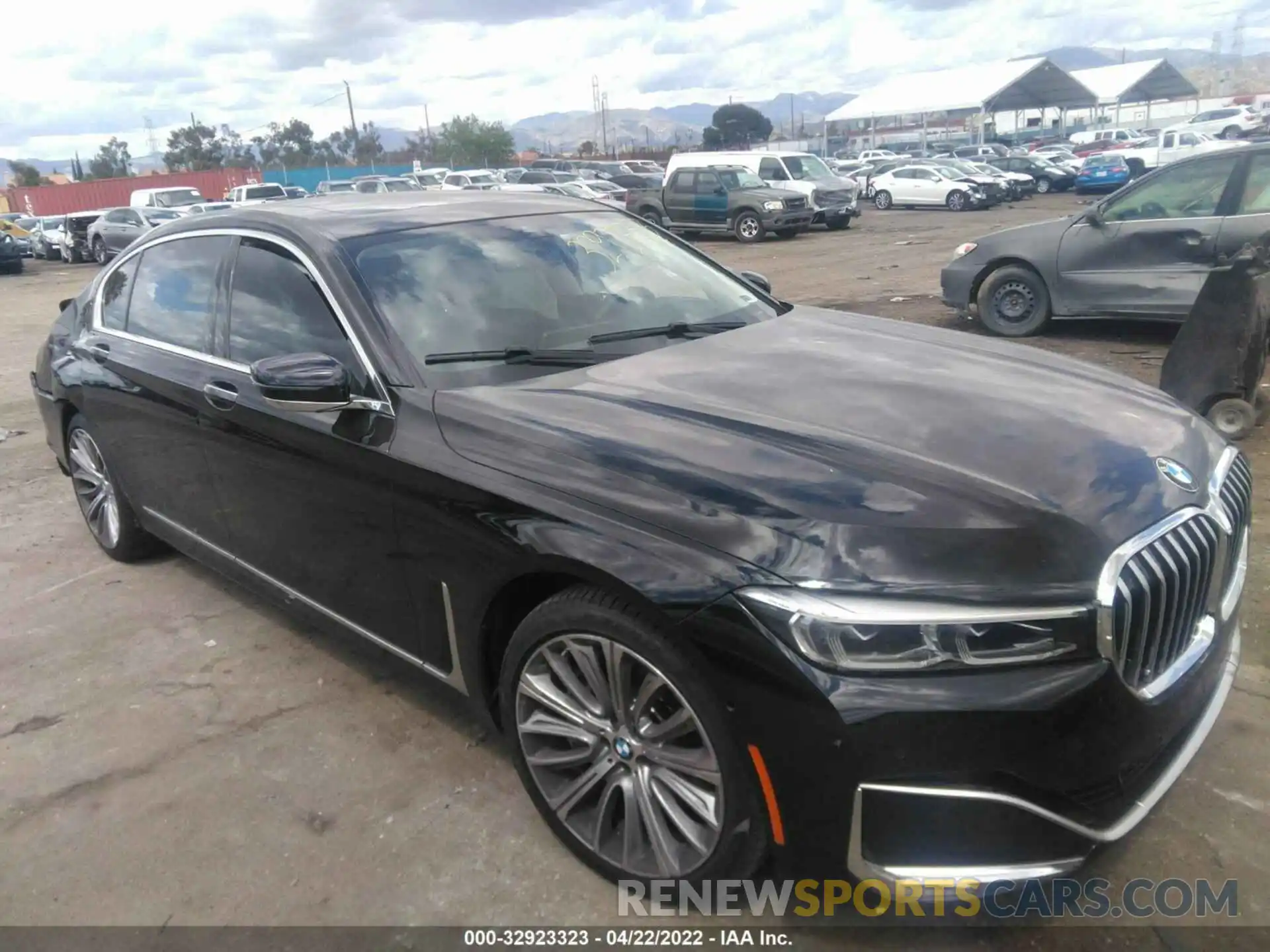 1 Photograph of a damaged car WBA7U2C01MCF11893 BMW 7 SERIES 2021