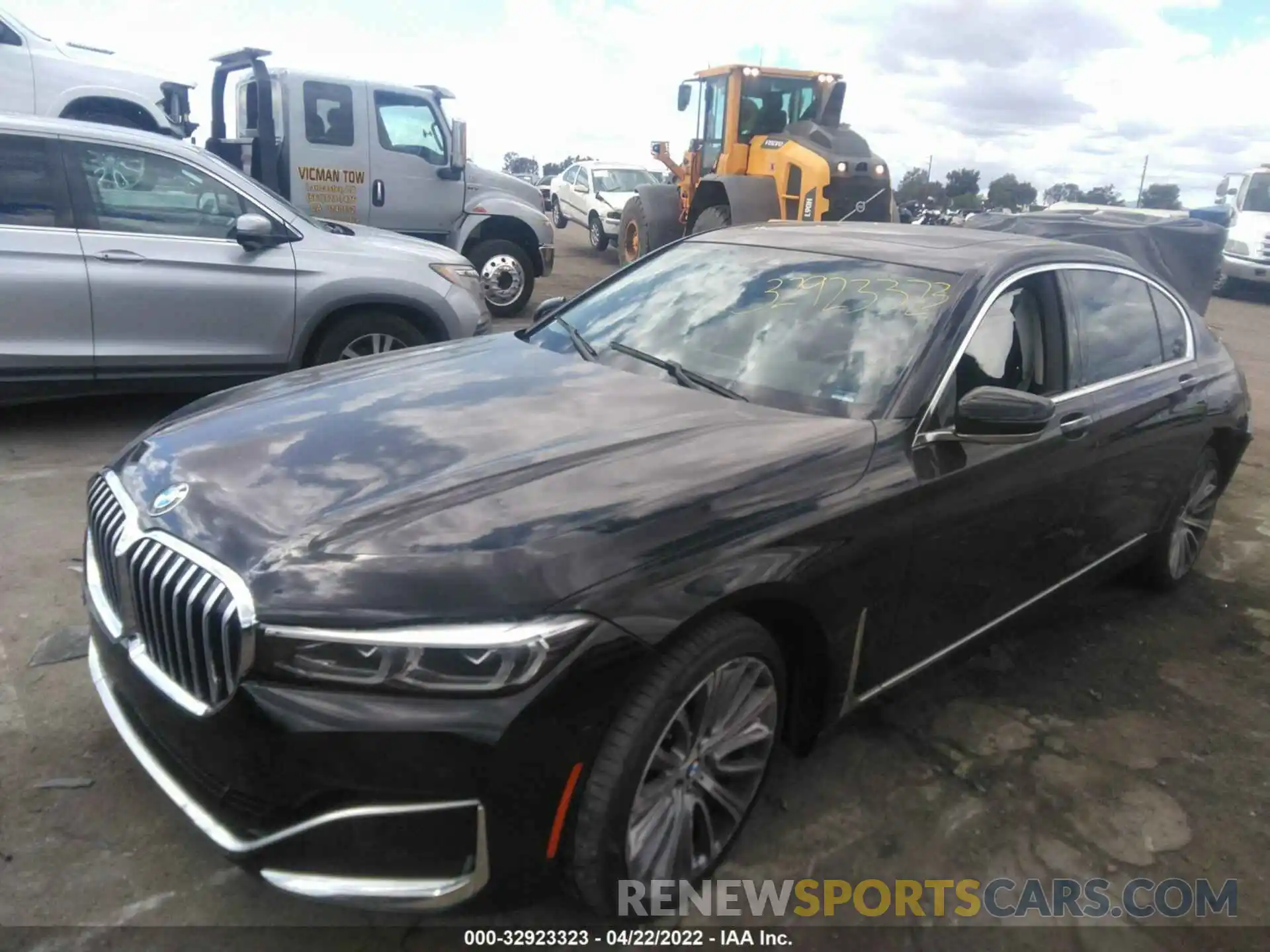 2 Photograph of a damaged car WBA7U2C01MCF11893 BMW 7 SERIES 2021