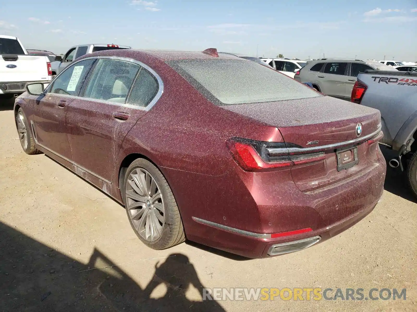 3 Photograph of a damaged car WBA7U2C01MCF65808 BMW 7 SERIES 2021