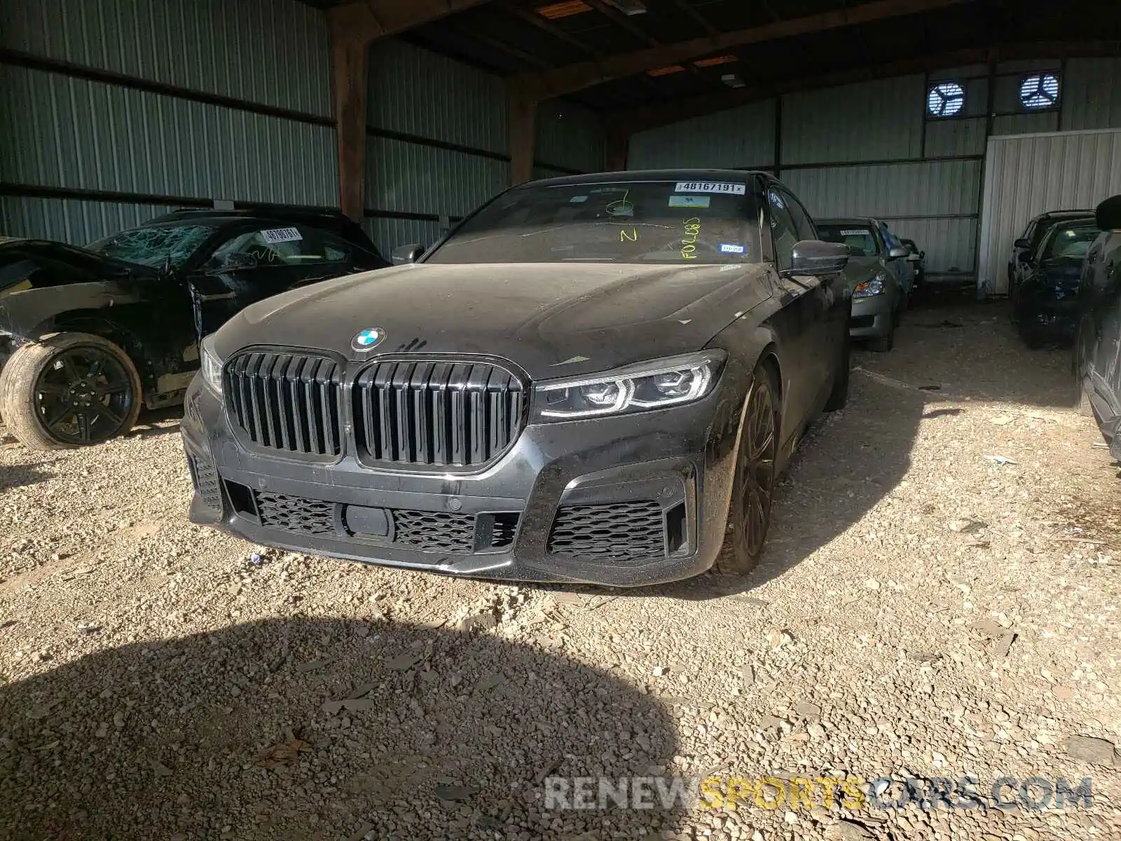 2 Photograph of a damaged car WBA7U2C02MCF02085 BMW 7 SERIES 2021