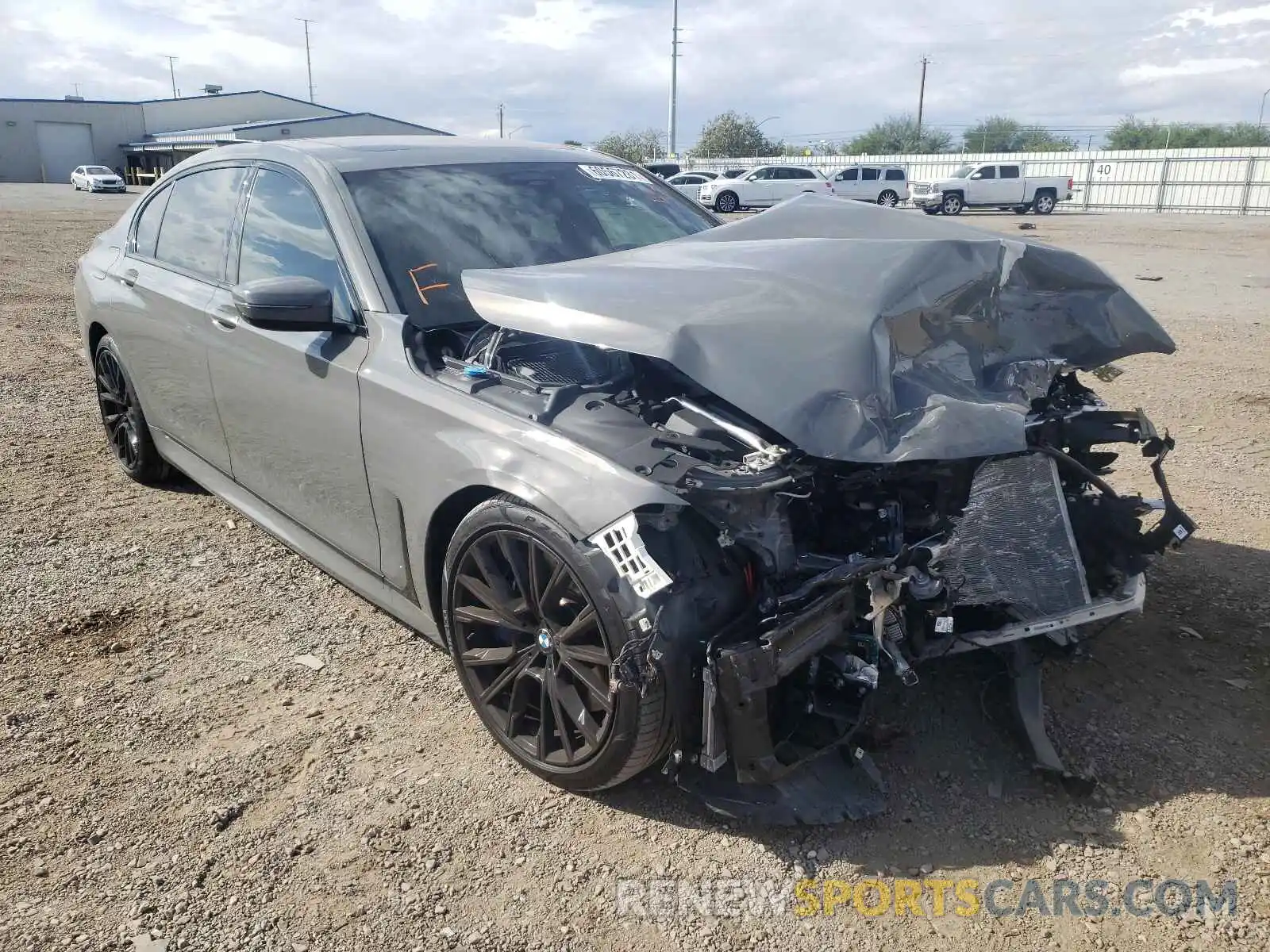 1 Photograph of a damaged car WBA7U2C02MCG24817 BMW 7 SERIES 2021