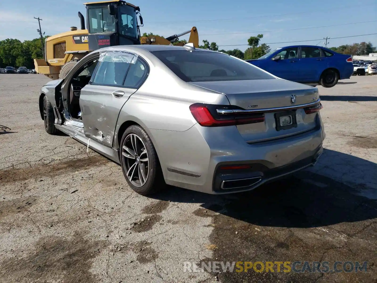 3 Photograph of a damaged car WBA7U2C04MCE53004 BMW 7 SERIES 2021