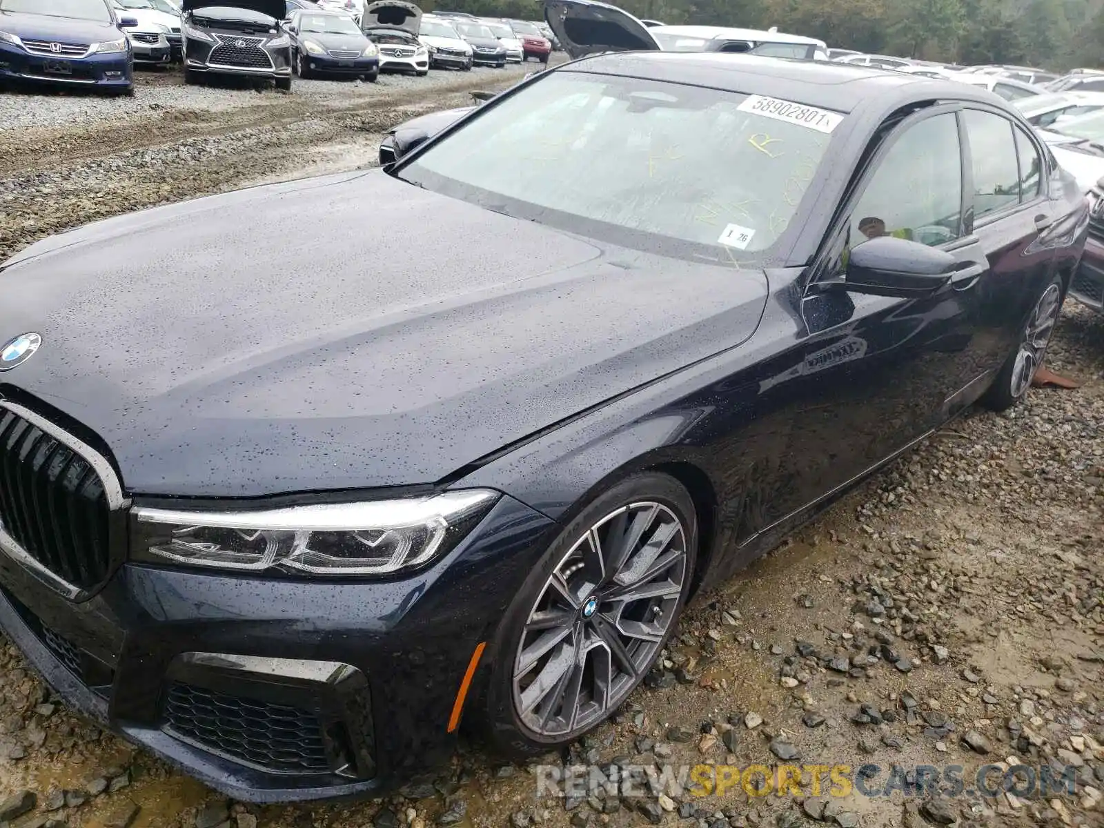 2 Photograph of a damaged car WBA7U2C06MCG02738 BMW 7 SERIES 2021