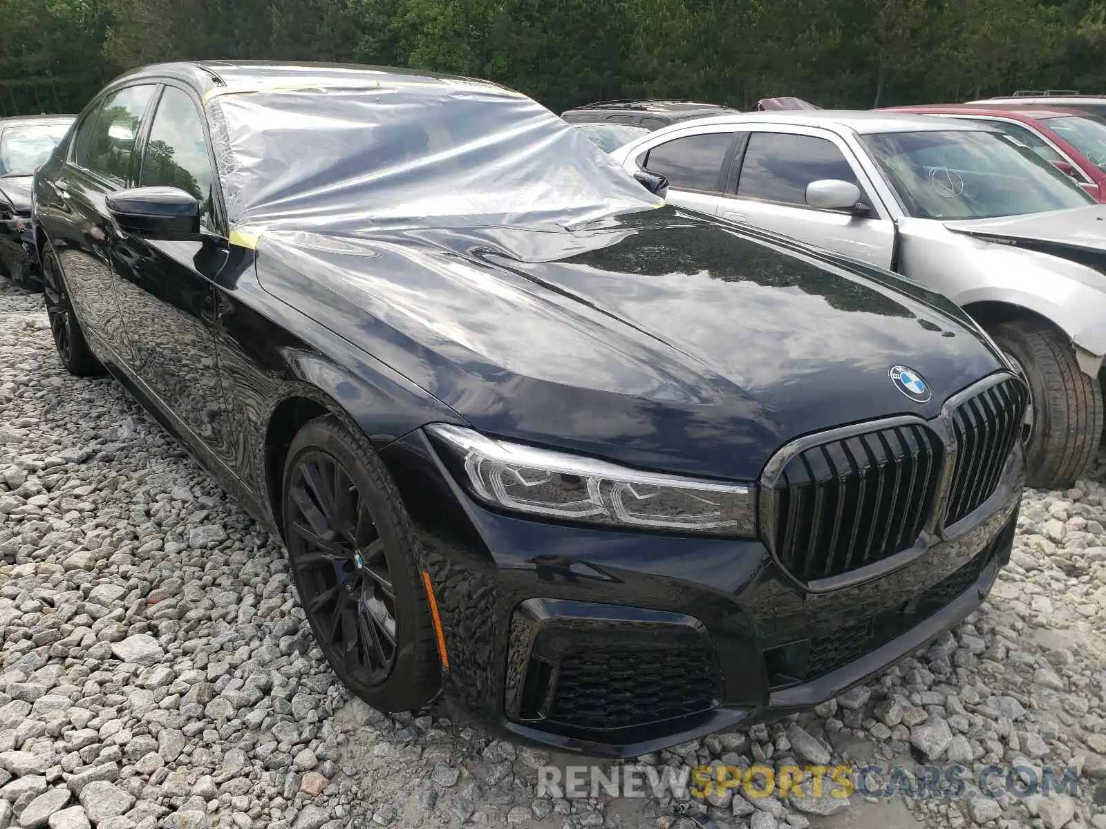 1 Photograph of a damaged car WBA7U2C06MCG36503 BMW 7 SERIES 2021